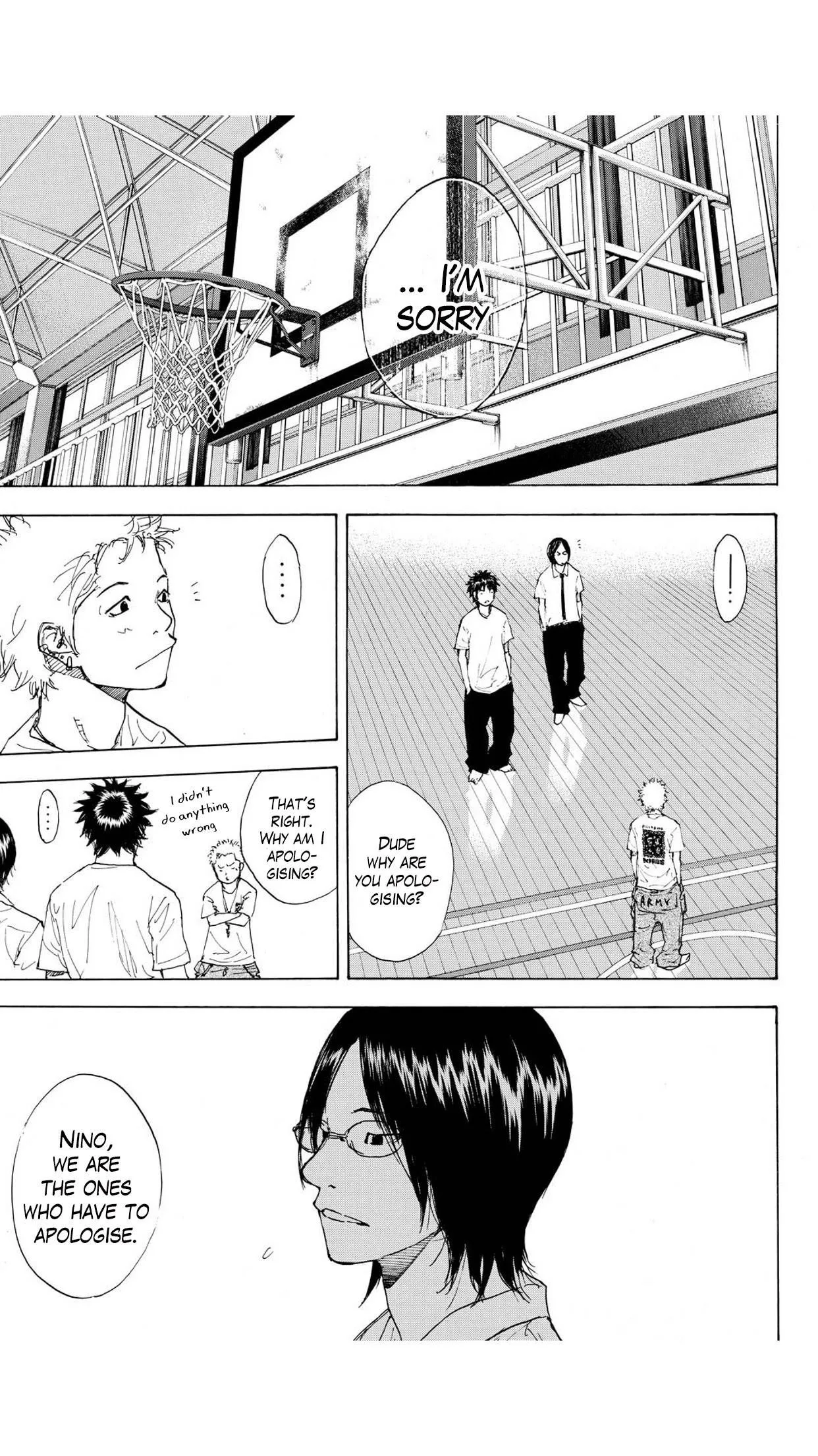 Ahiru no Sora Chapter 233 page 15
