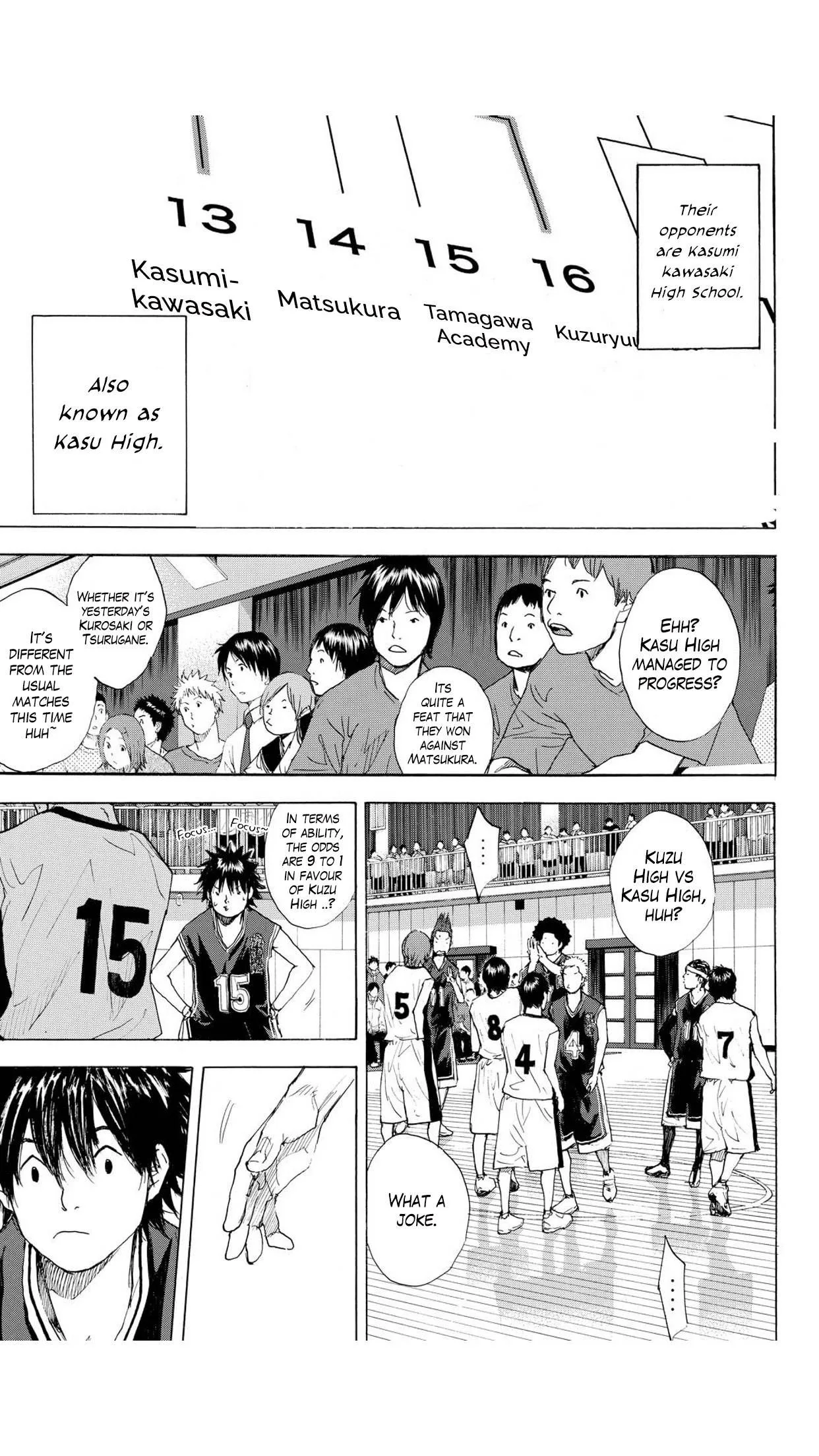 Ahiru no Sora Chapter 233 page 9