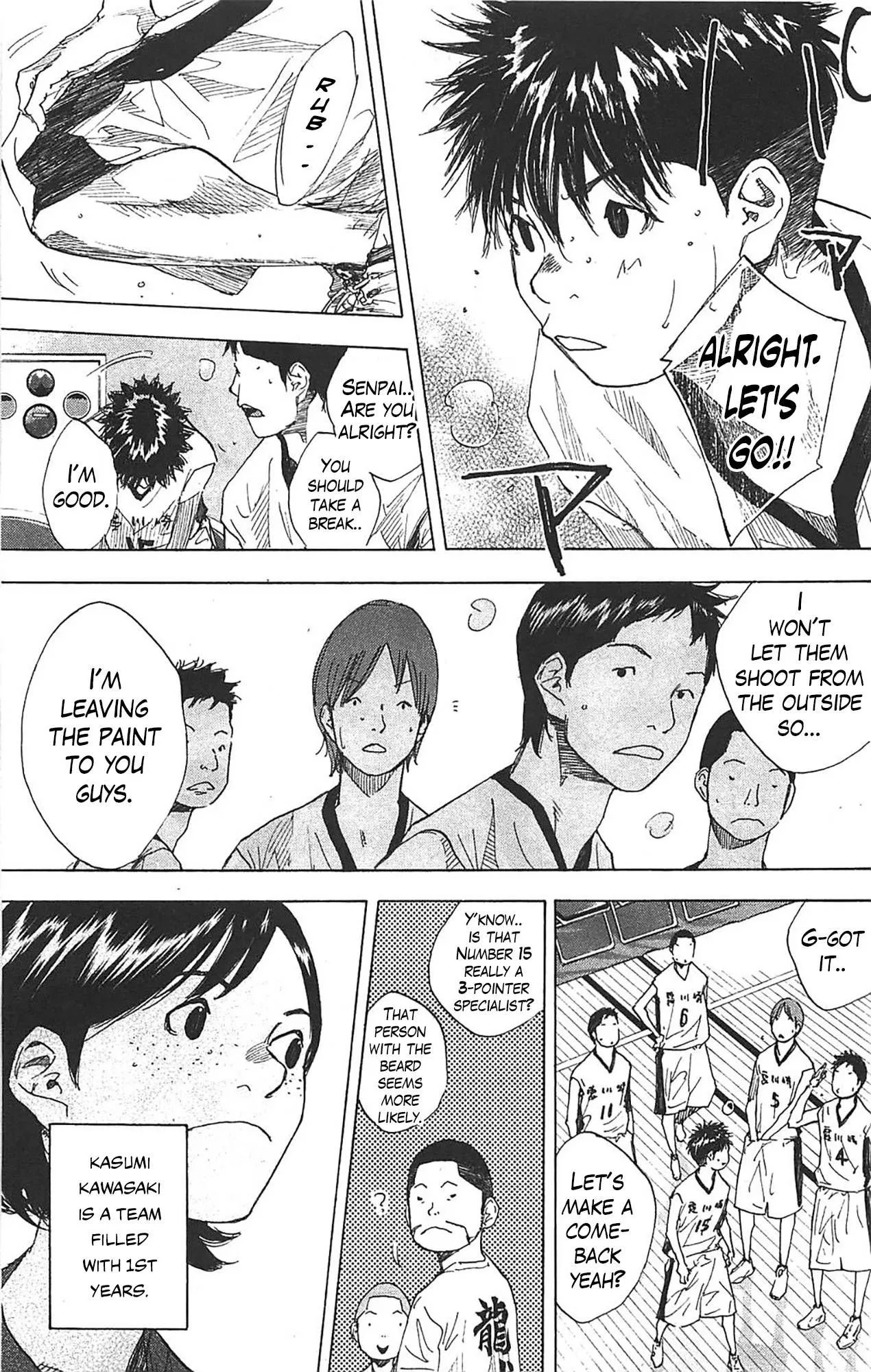 Ahiru no Sora Chapter 235 page 3