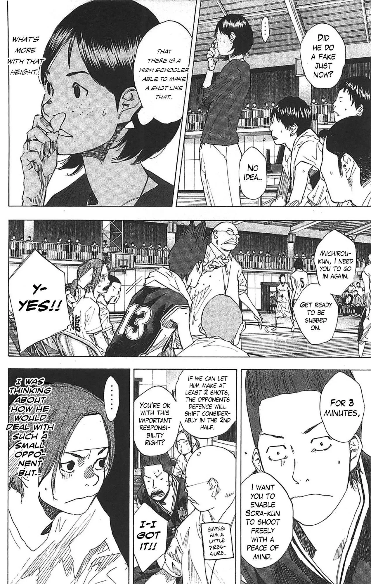 Ahiru no Sora Chapter 235 page 10