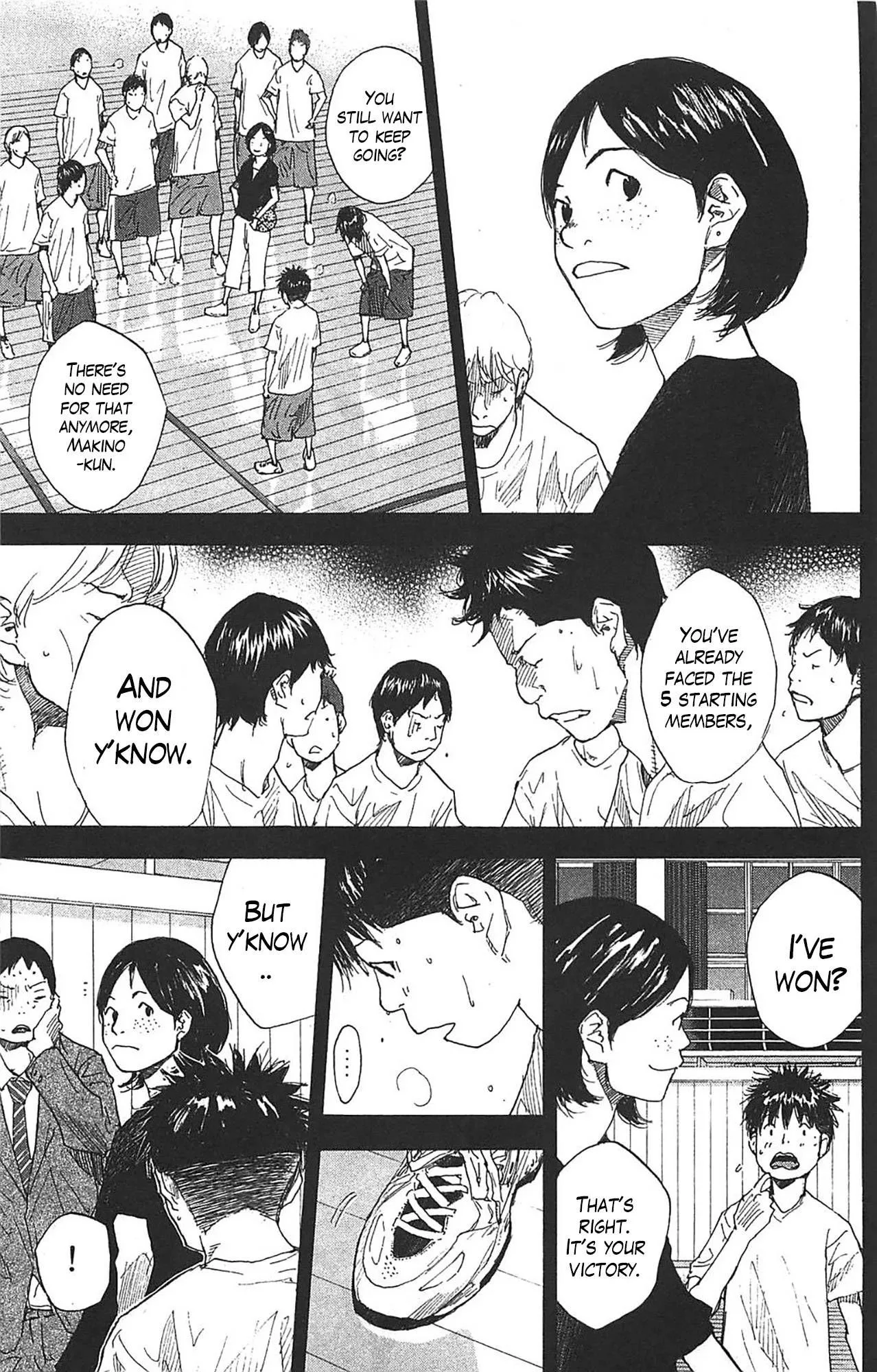 Ahiru no Sora Chapter 235 page 13