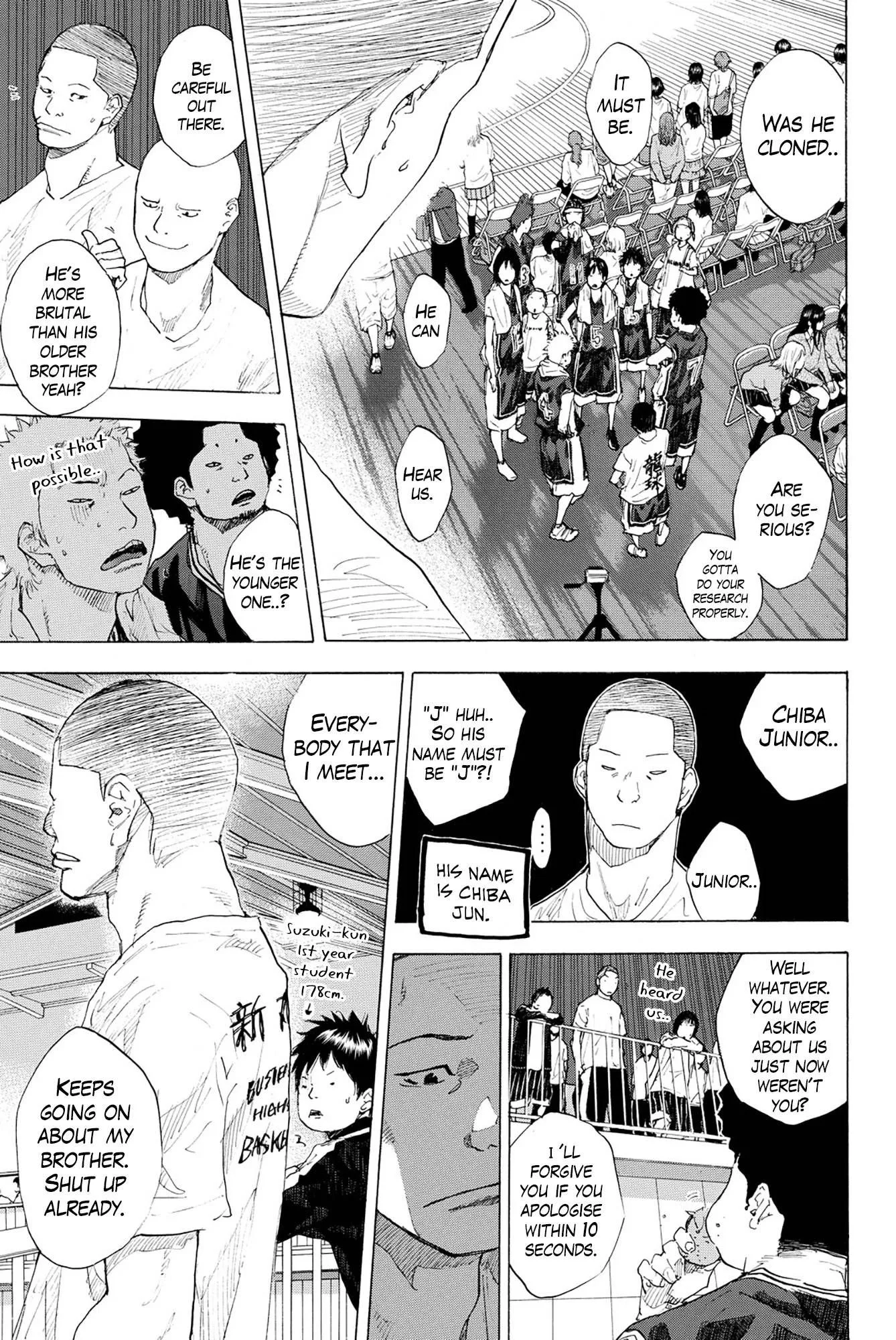 Ahiru no Sora Chapter 235 page 56