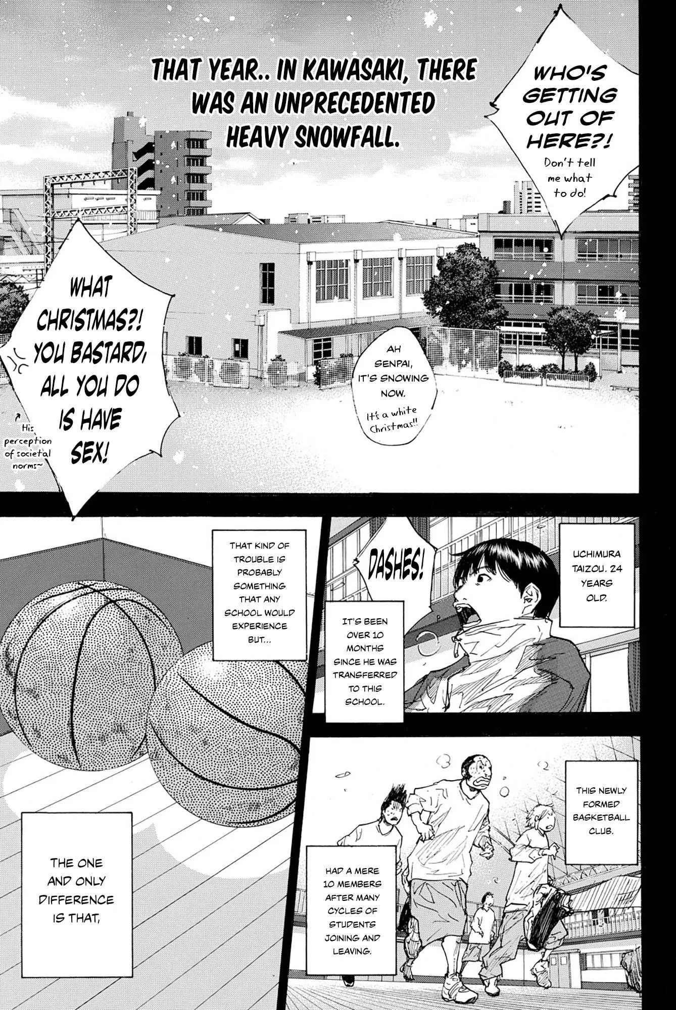 Ahiru no Sora Chapter 237 page 3