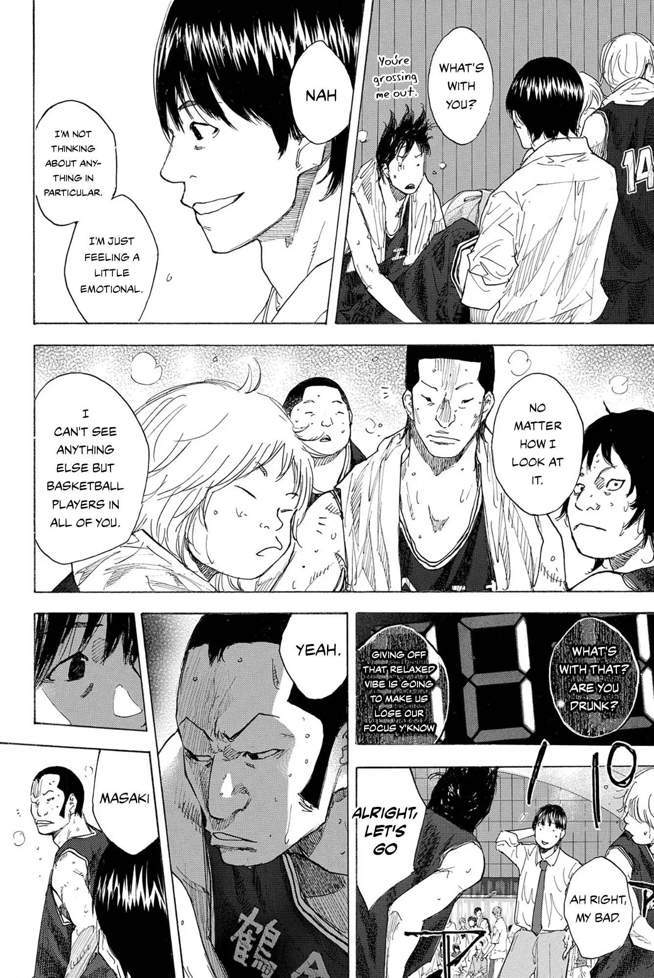 Ahiru no Sora Chapter 238 page 4
