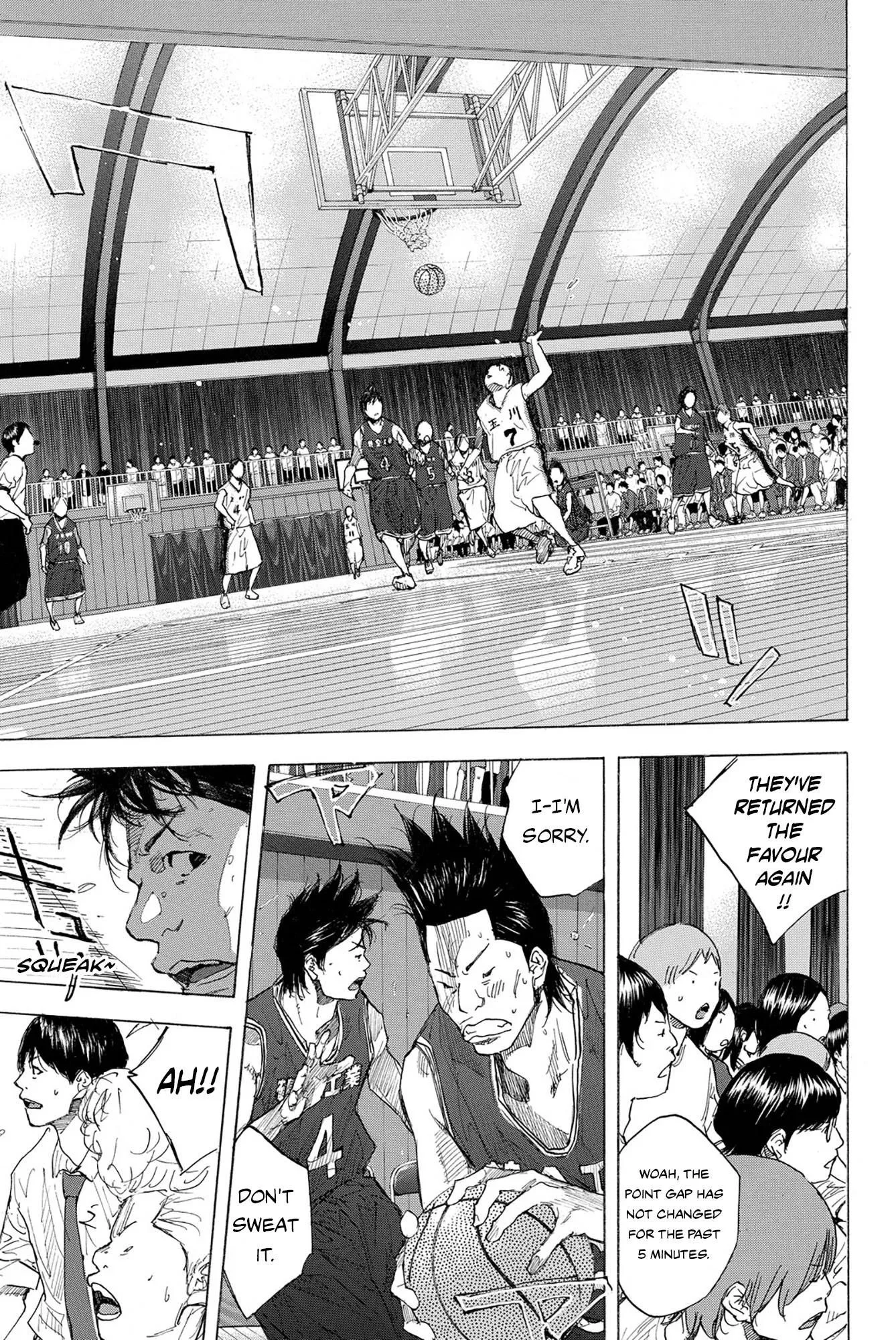 Ahiru no Sora Chapter 238 page 13