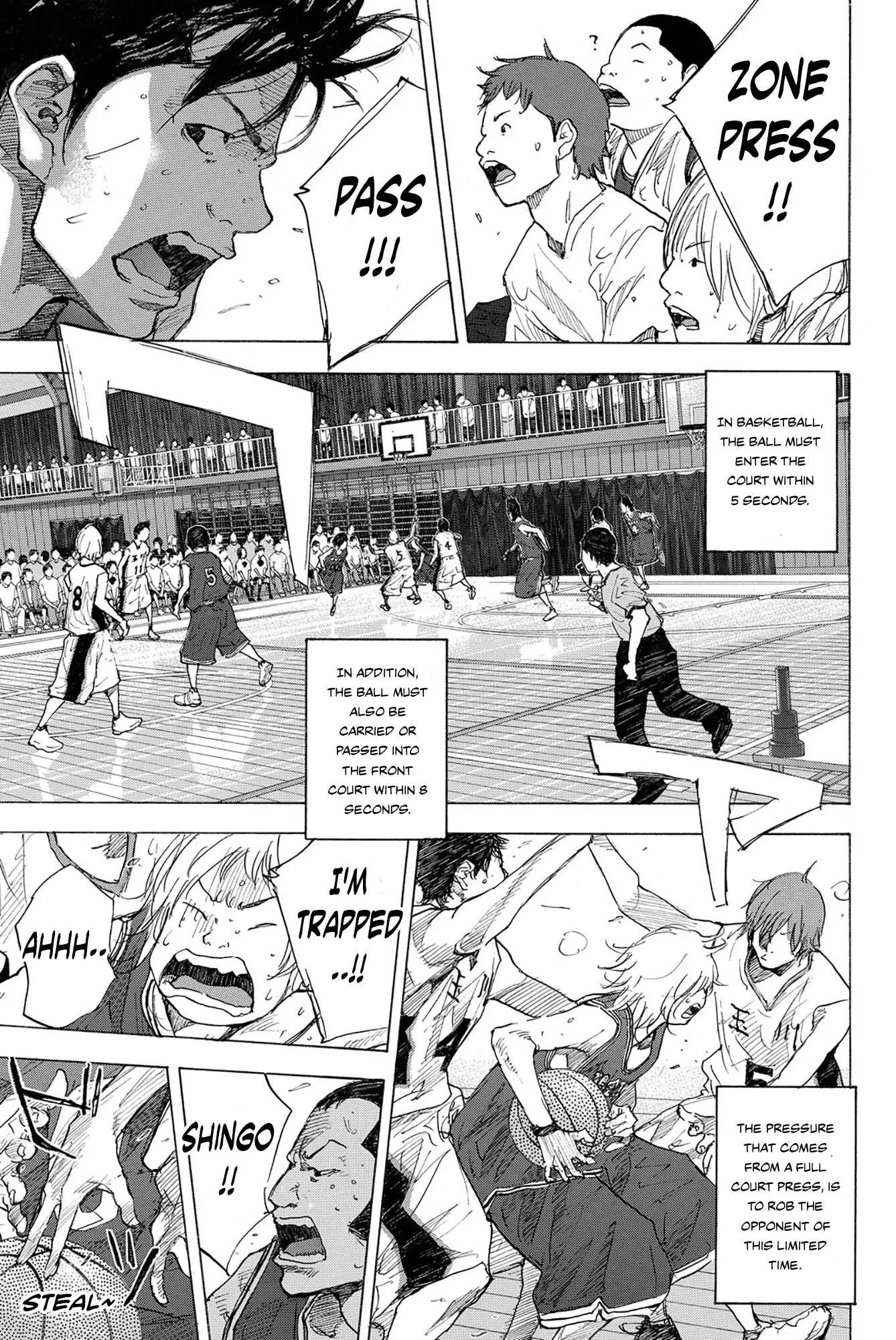 Ahiru no Sora Chapter 238 page 15