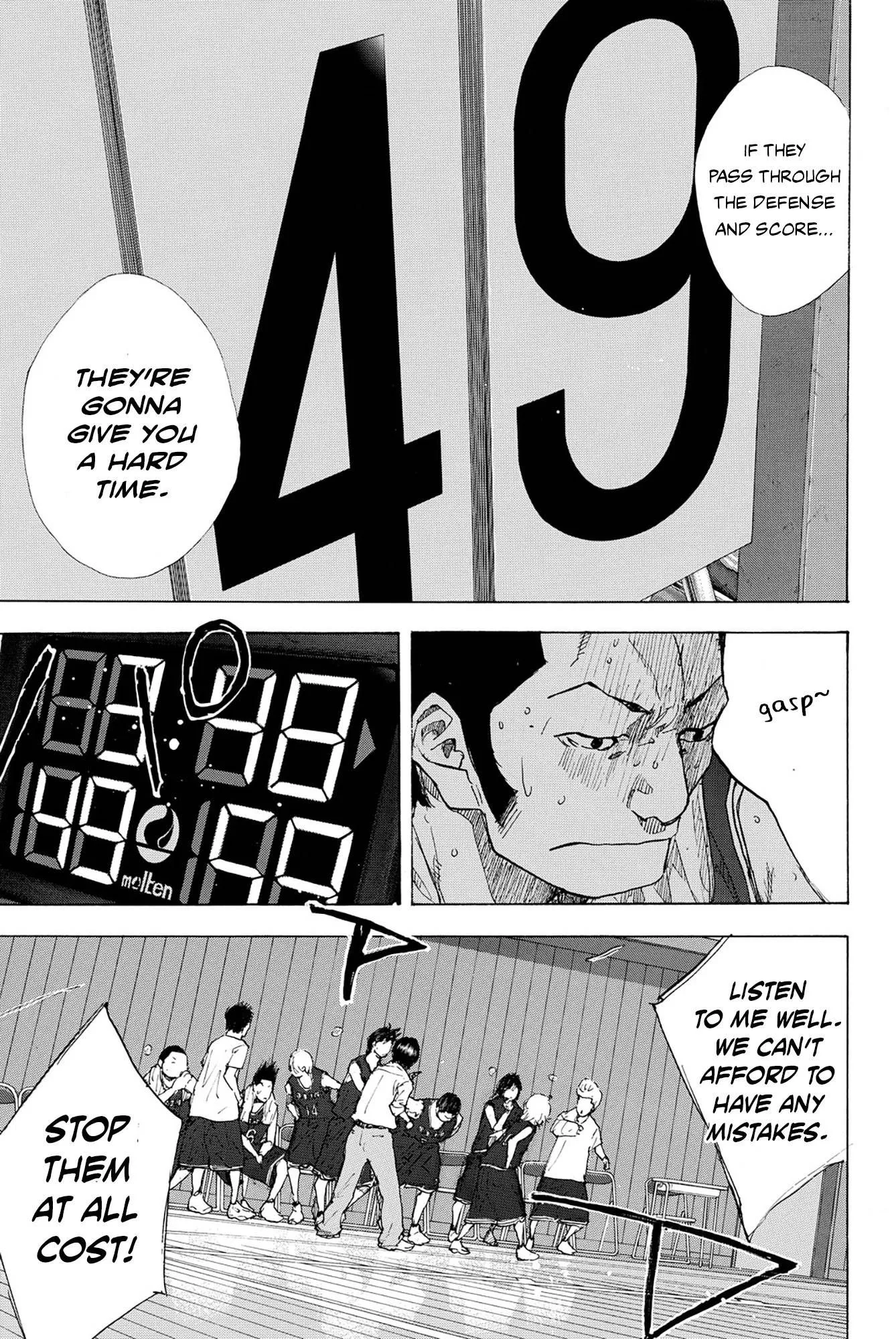 Ahiru no Sora Chapter 239 page 15