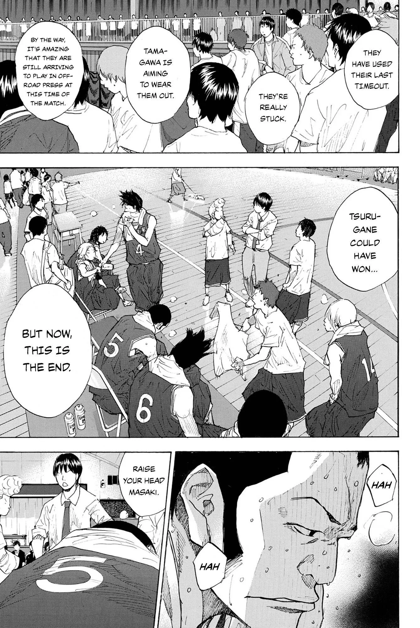 Ahiru no Sora Chapter 239 page 13