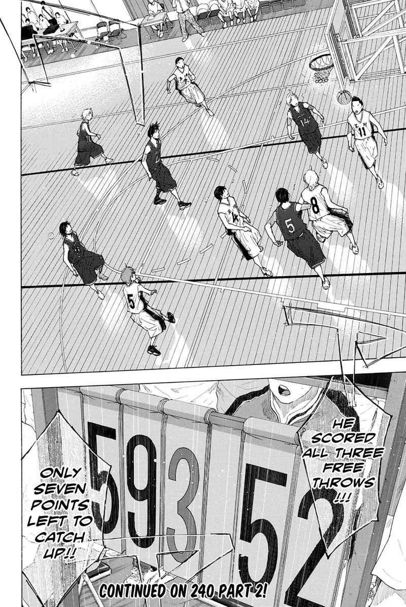 Ahiru no Sora Chapter 240 page 17