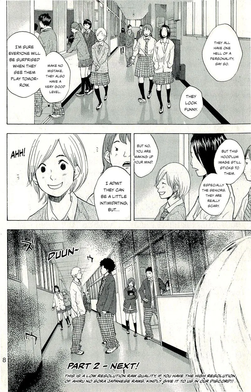 Ahiru no Sora Chapter 246.1 page 10