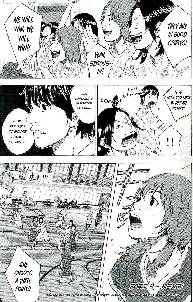 Ahiru no Sora Chapter 246.8 page 10