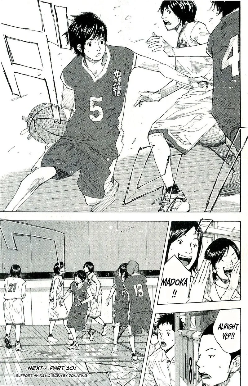 Ahiru no Sora Chapter 246.9 page 10