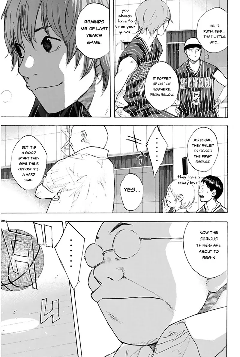 Ahiru no Sora Chapter 247 page 39