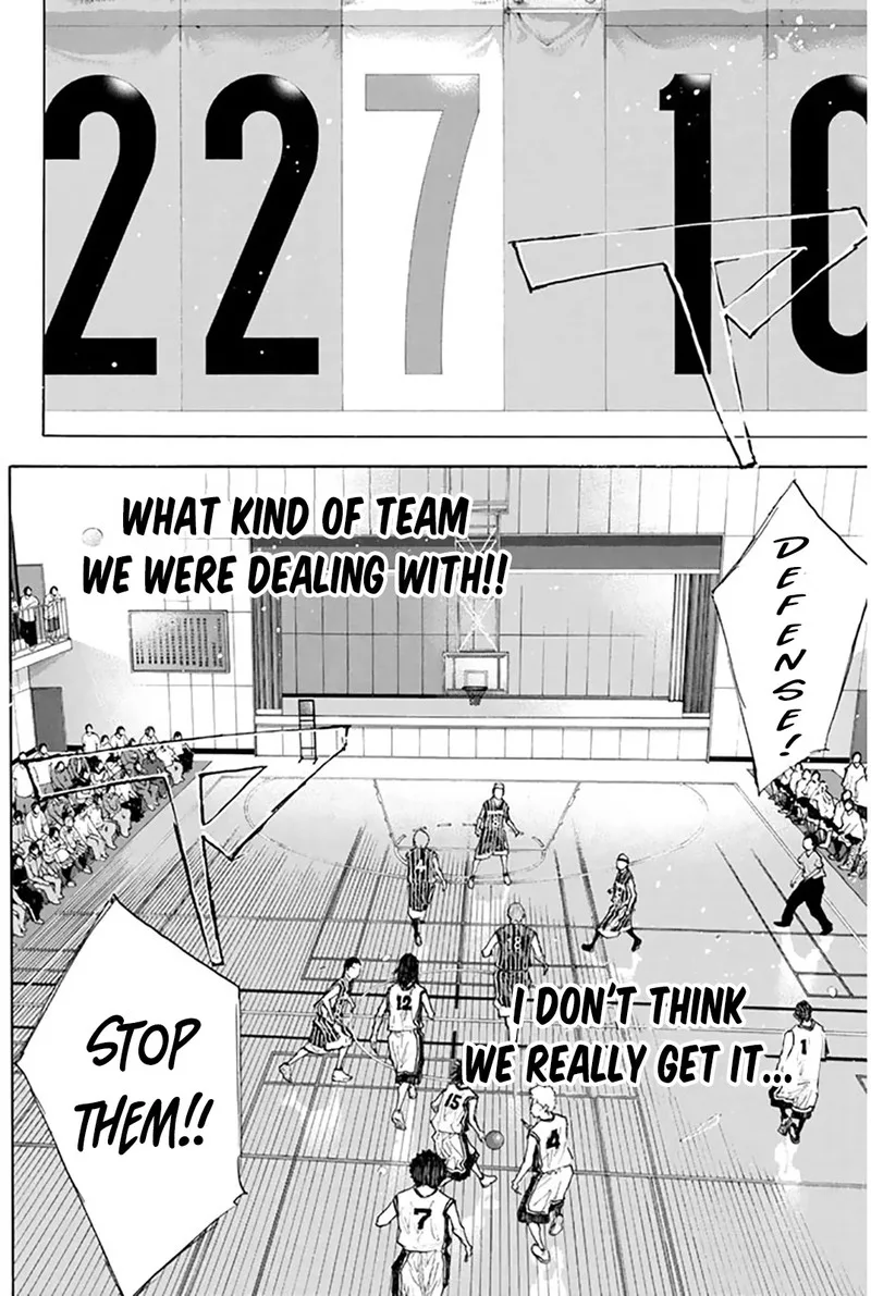 Ahiru no Sora Chapter 247 page 110