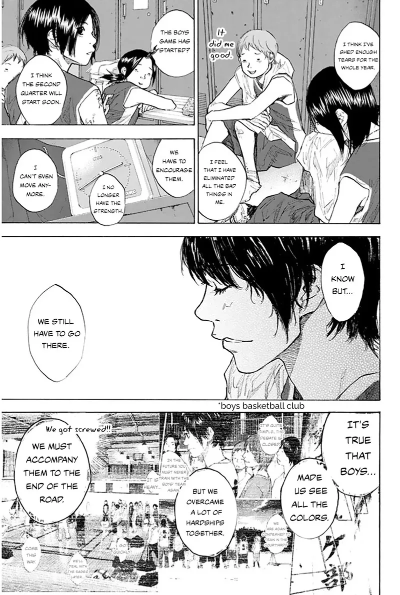 Ahiru no Sora Chapter 247 page 121