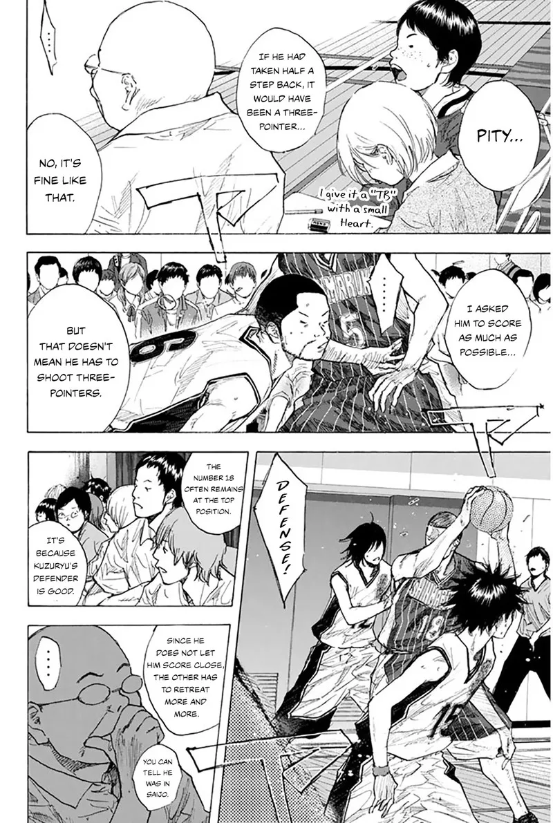 Ahiru no Sora Chapter 247 page 164