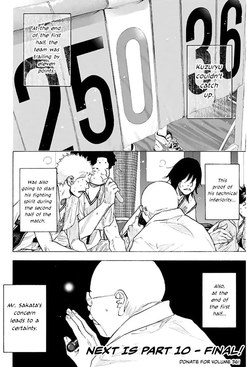 Ahiru no Sora Chapter 247 page 184