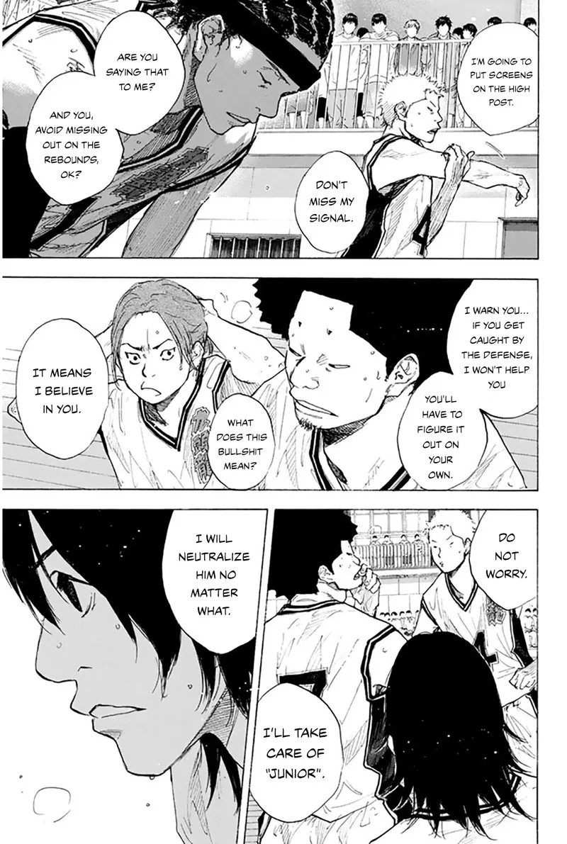 Ahiru no Sora Chapter 247 page 203