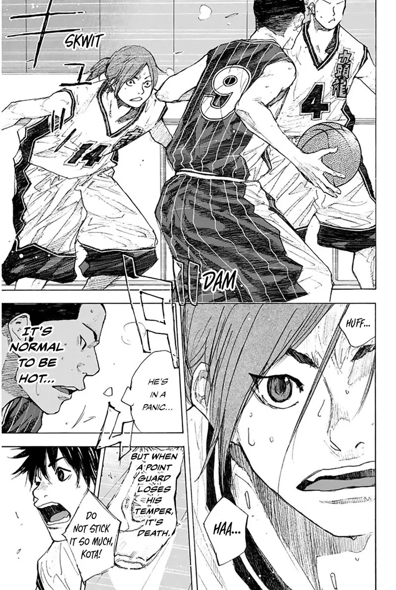 Ahiru no Sora Chapter 248.3 page 14