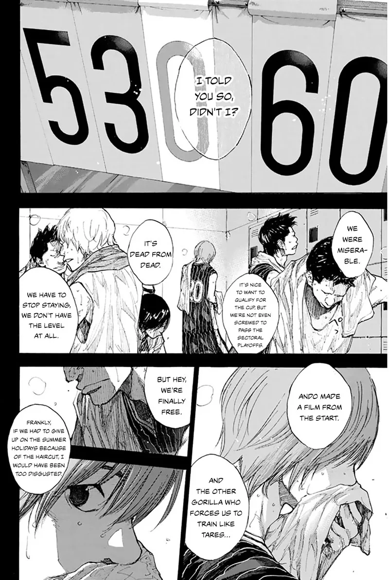 Ahiru no Sora Chapter 248.8 page 15