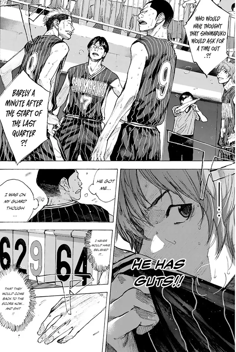 Ahiru no Sora Chapter 249.2 page 13