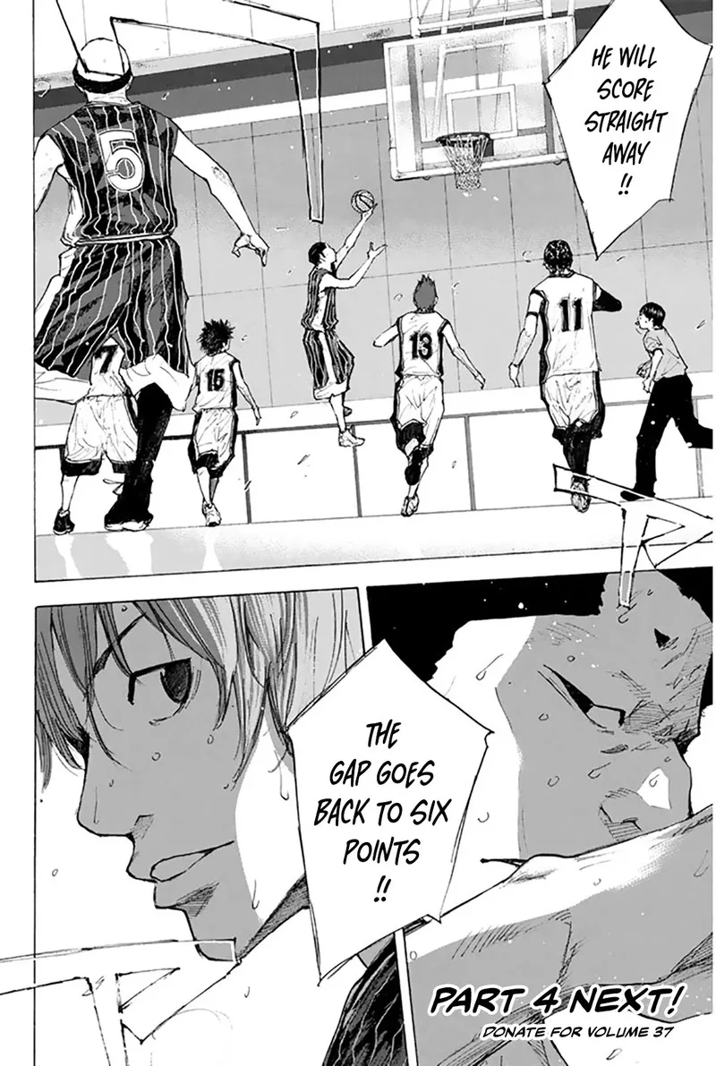 Ahiru no Sora Chapter 249.3 page 20