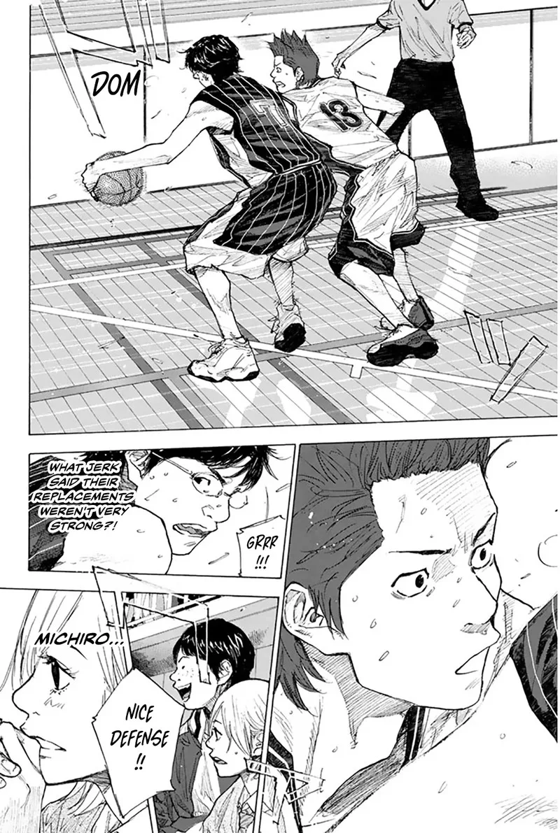 Ahiru no Sora Chapter 249.3 page 12