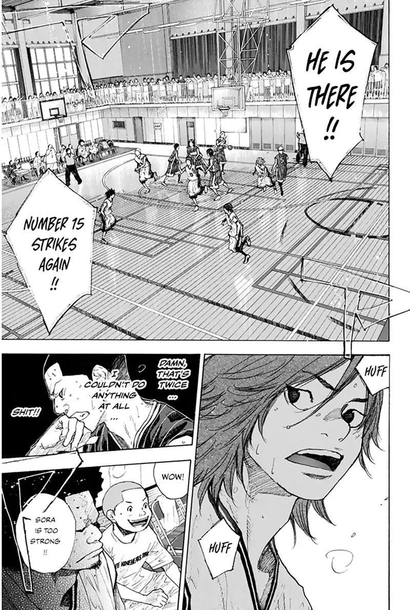 Ahiru no Sora Chapter 249.6 page 14