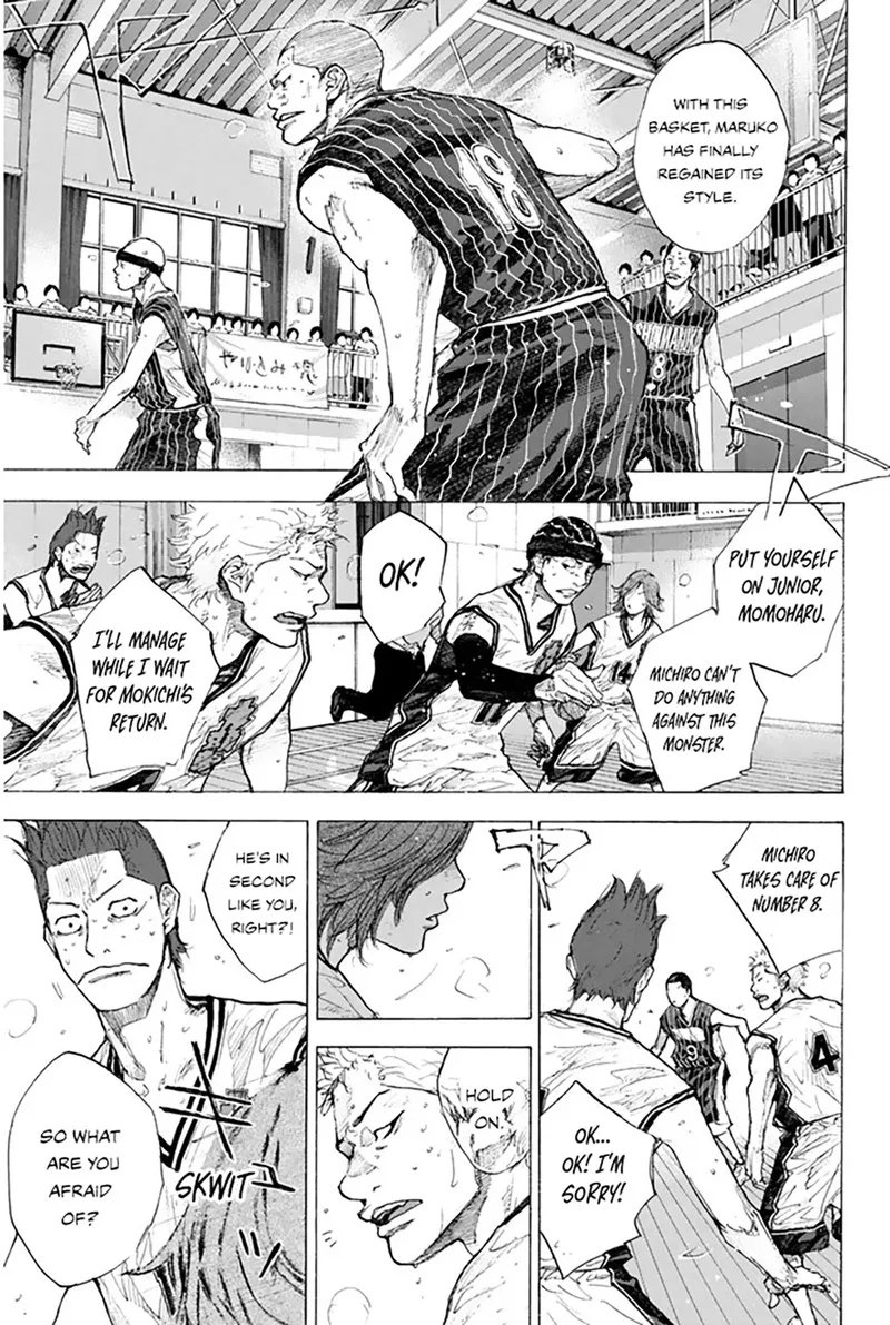 Ahiru no Sora Chapter 249.8 page 13