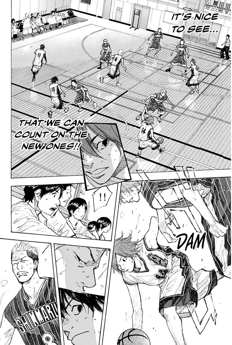 Ahiru no Sora Chapter 249.8 page 16
