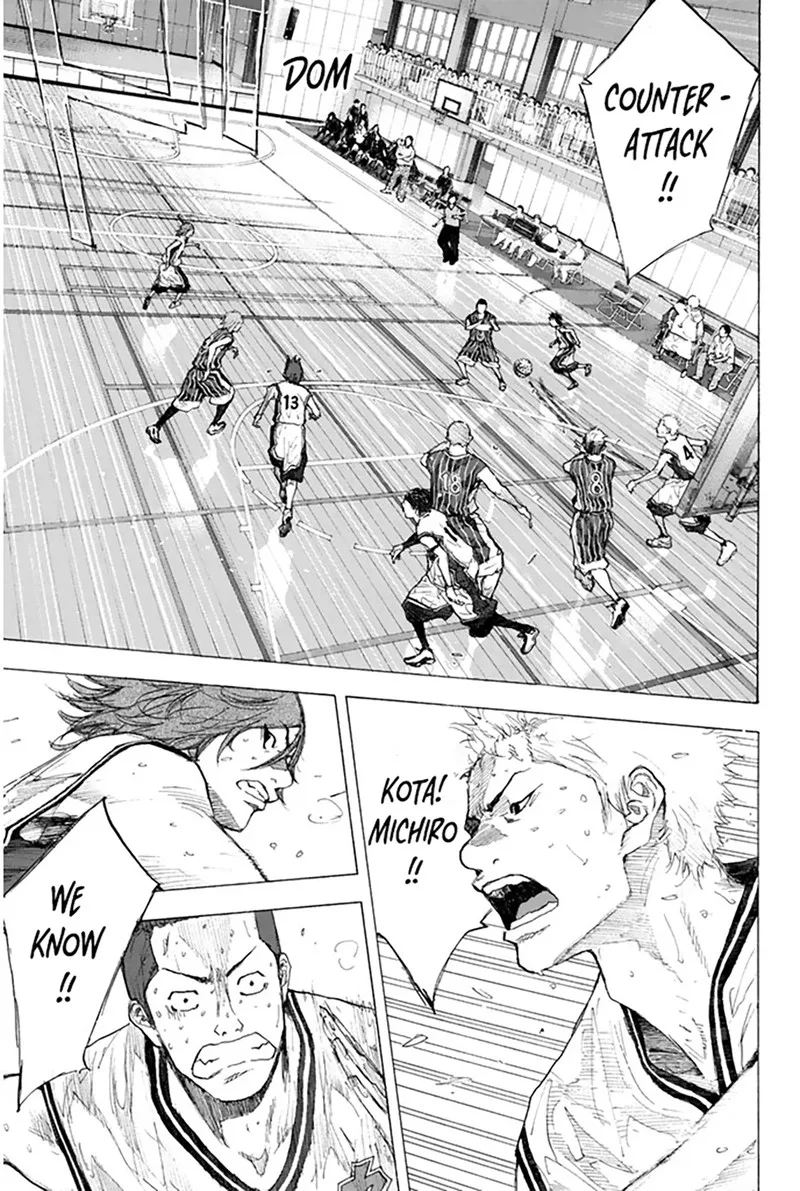 Ahiru no Sora Chapter 249.9 page 15
