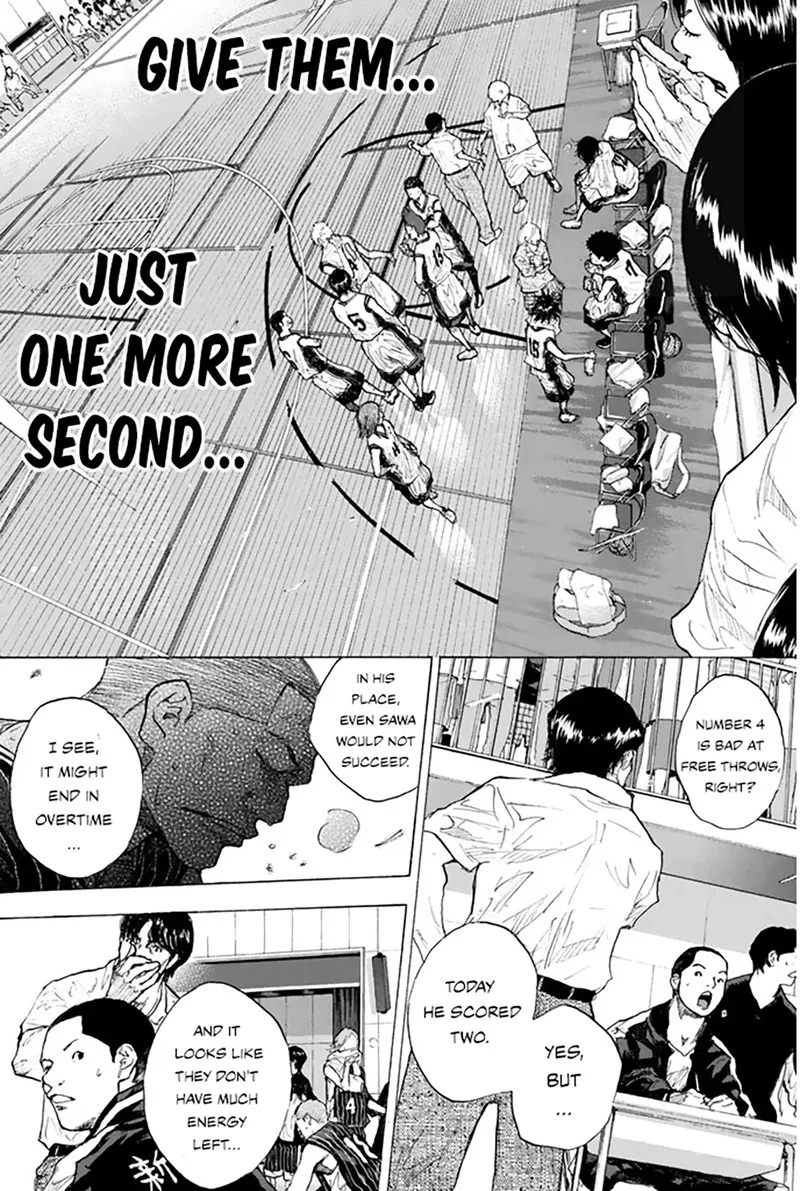 Ahiru no Sora Chapter 250.13 page 1