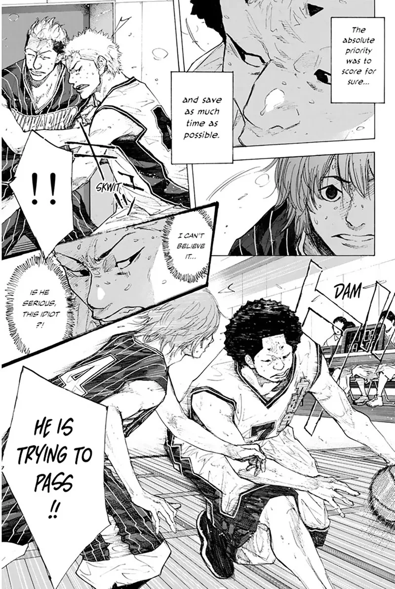 Ahiru no Sora Chapter 250.4 page 15