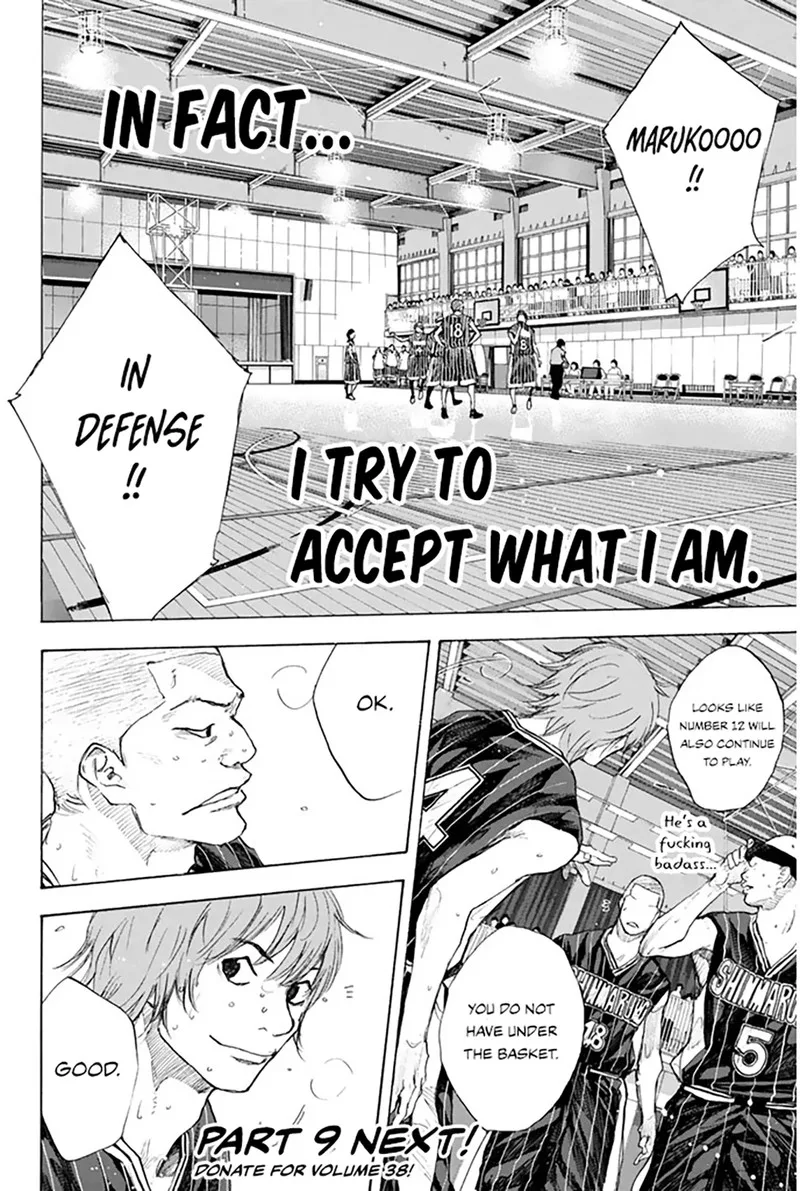 Ahiru no Sora Chapter 250.8 page 20