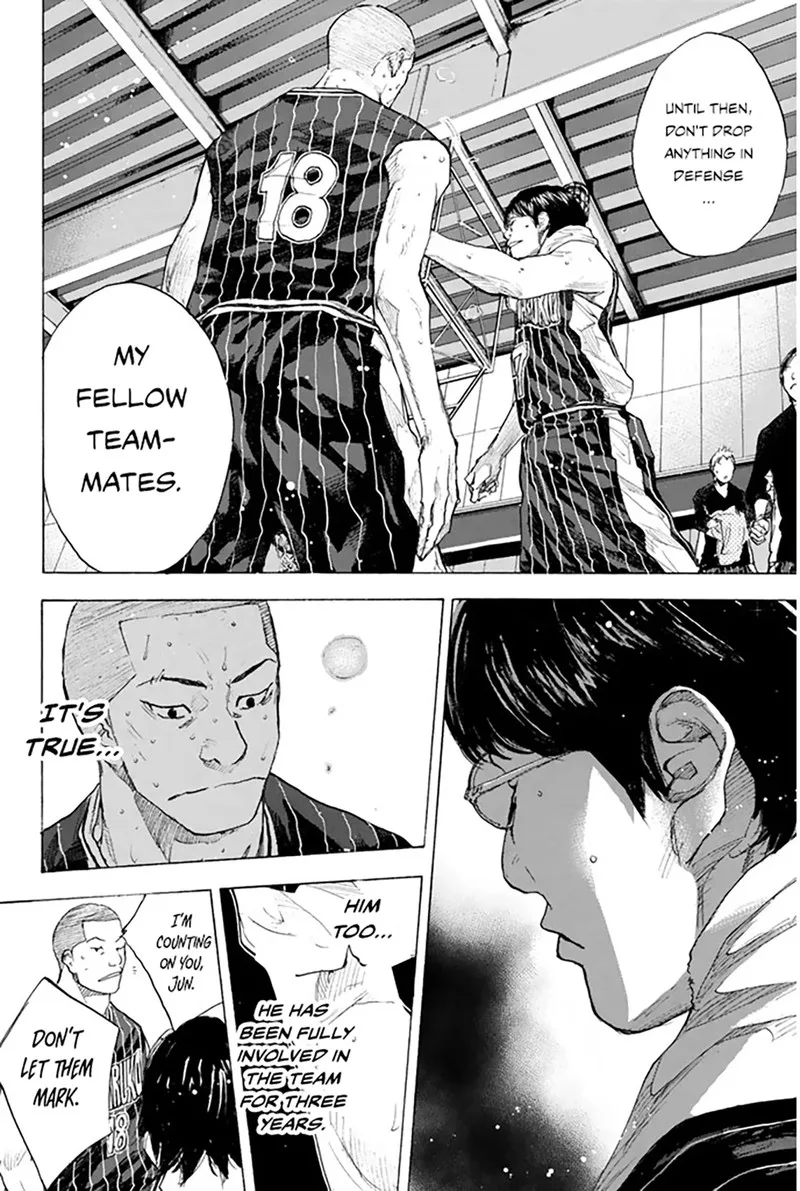 Ahiru no Sora Chapter 250.8 page 16