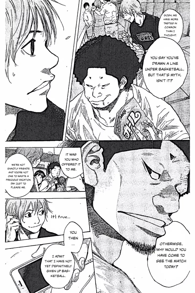 Ahiru no Sora Chapter 251.3 page 17