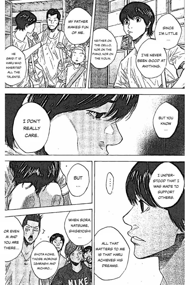 Ahiru no Sora Chapter 251.4 page 15