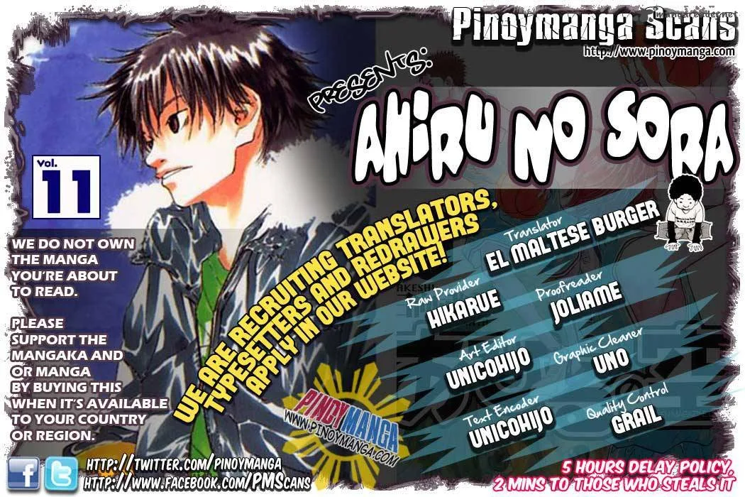Ahiru no Sora Chapter 84 page 1