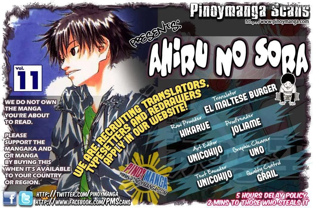 Ahiru no Sora Chapter 85 page 1