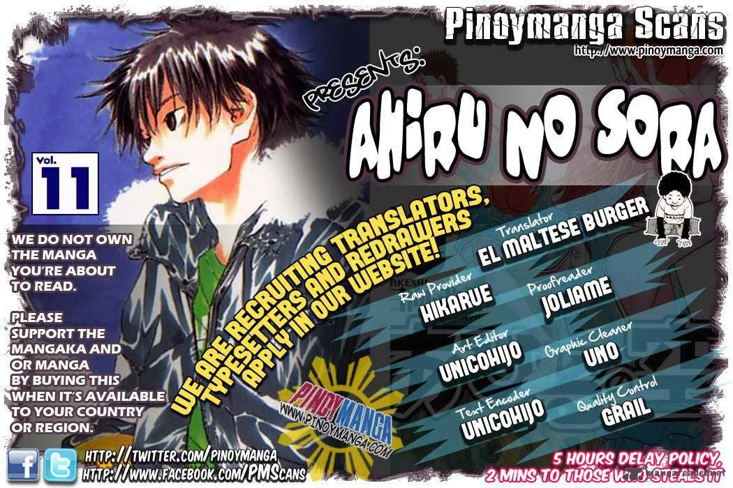 Ahiru no Sora Chapter 88 page 1