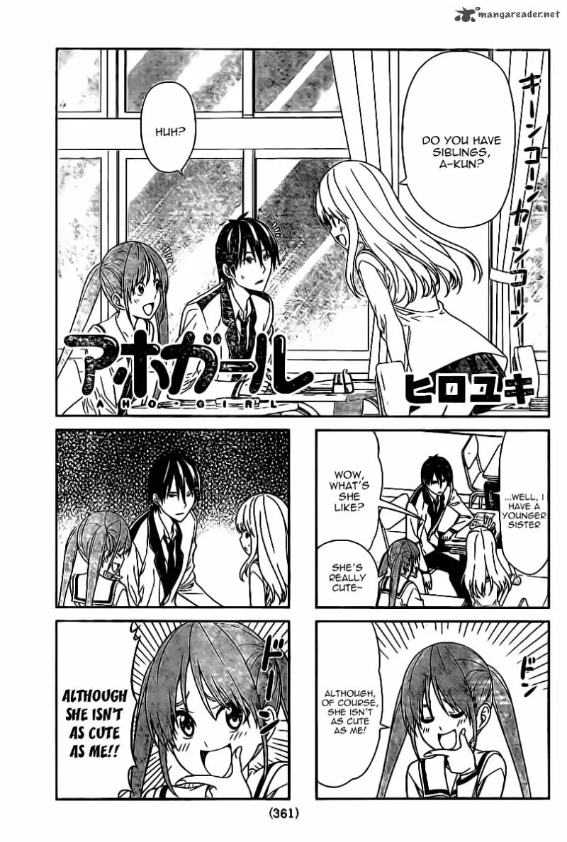 Aho Girl Chapter 10 page 1