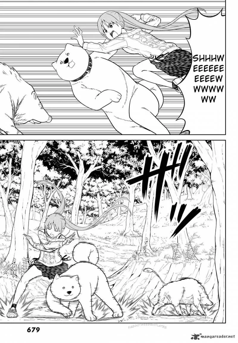 Aho Girl Chapter 121 page 8