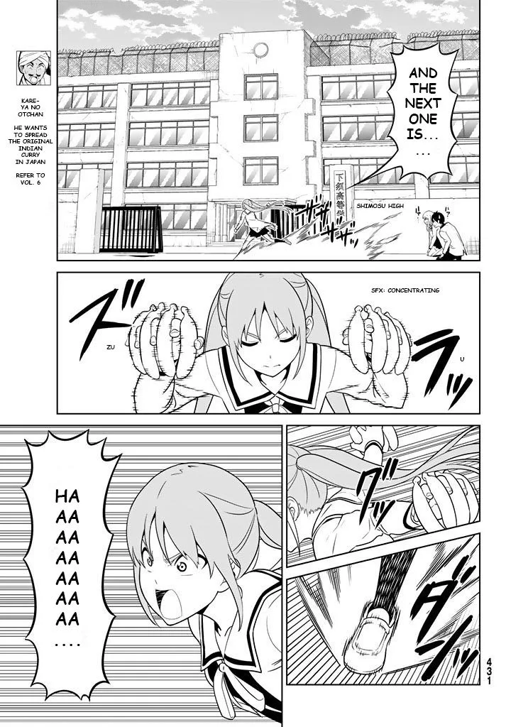 Aho Girl Chapter 130 page 17