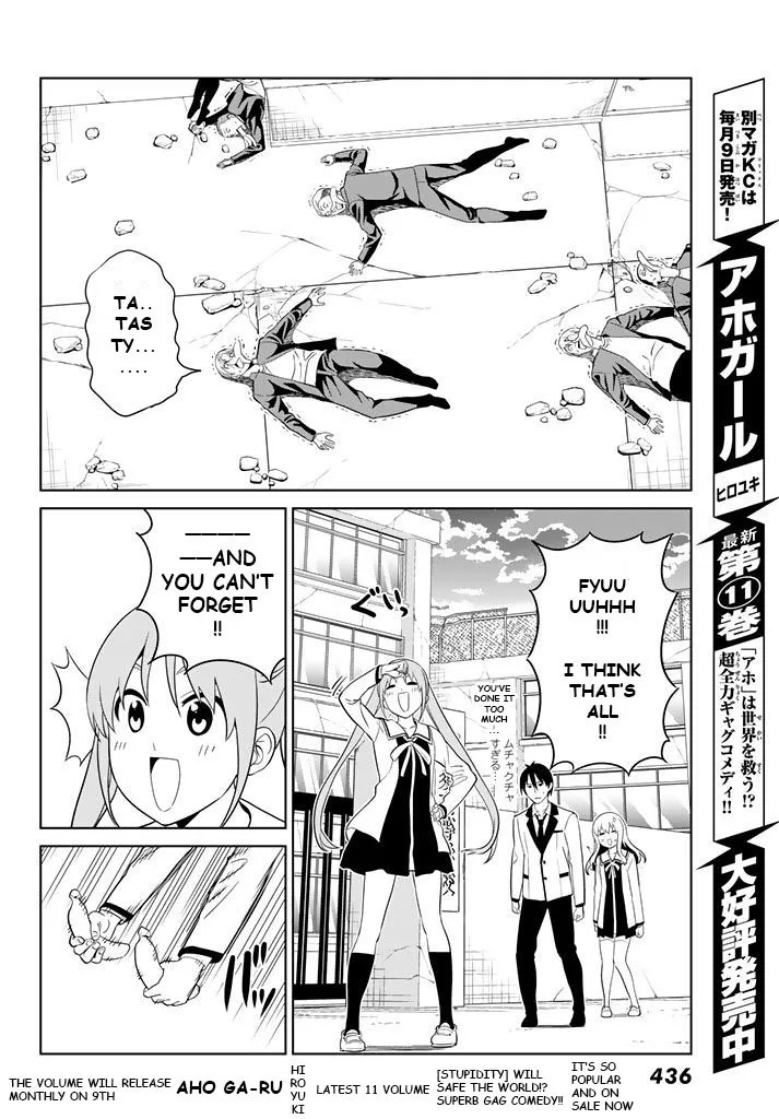 Aho Girl Chapter 130 page 20