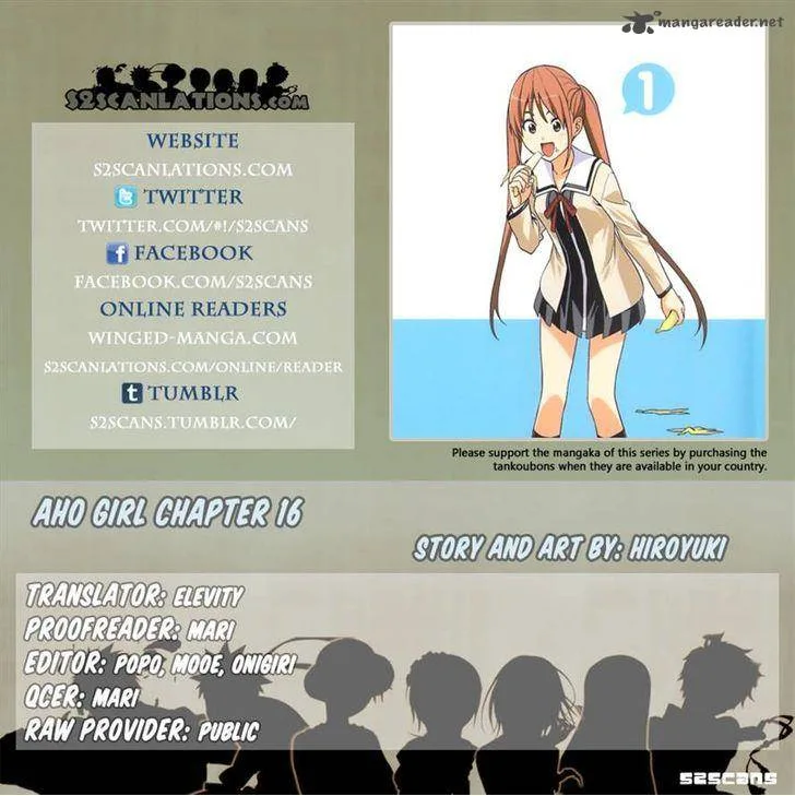 Aho Girl Chapter 16 page 8