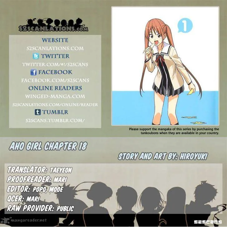 Aho Girl Chapter 18 page 8