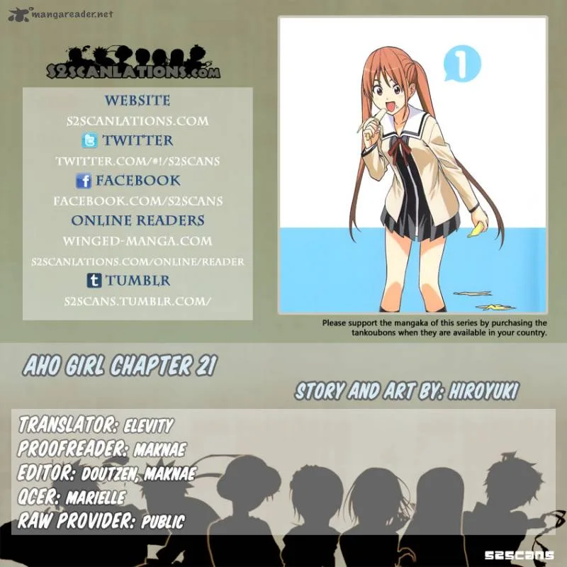 Aho Girl Chapter 21 page 1