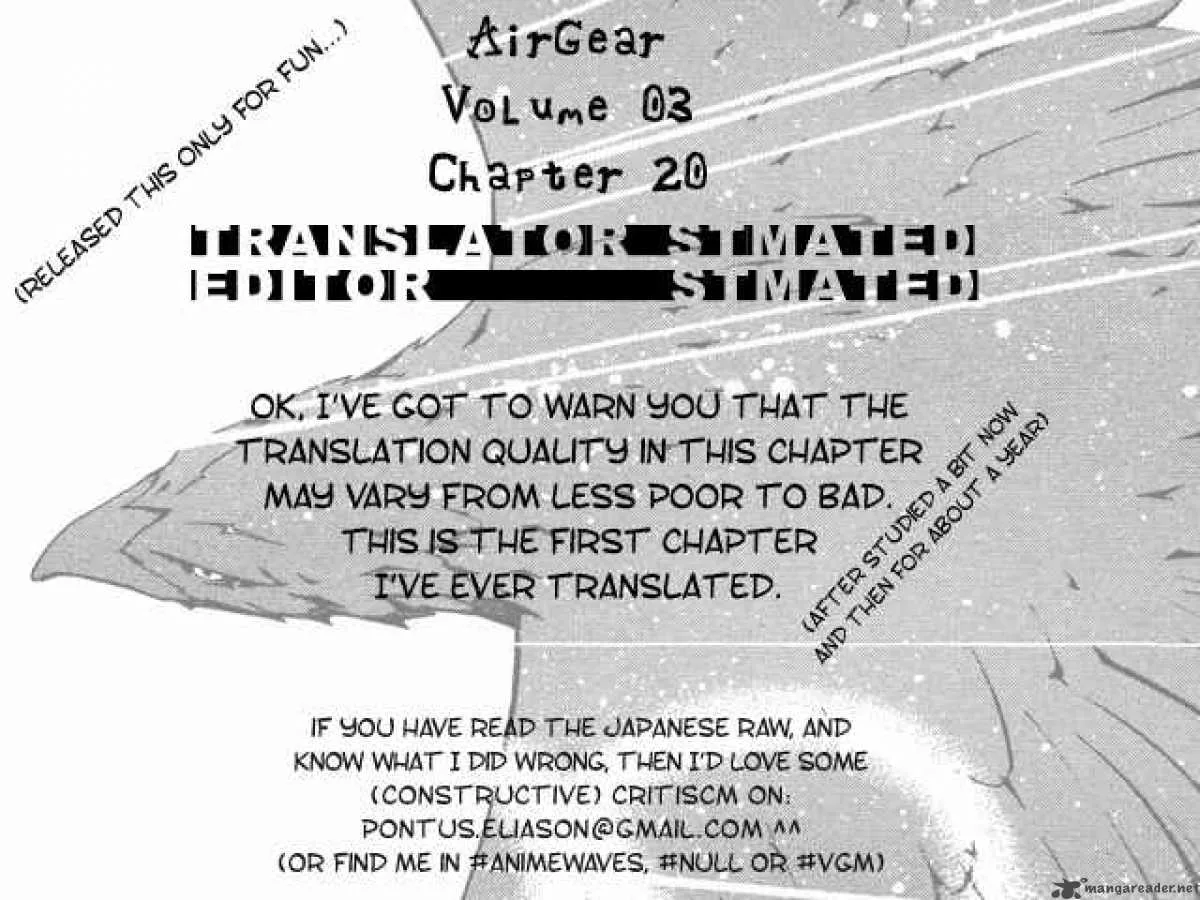 Air Gear Chapter 20 page 1