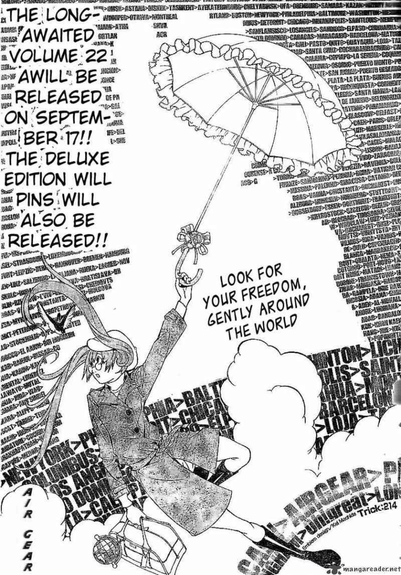 Air Gear Chapter 214 page 1