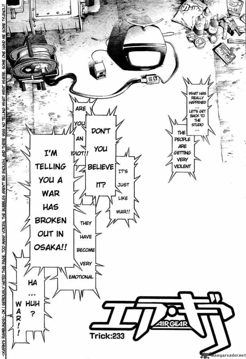 Air Gear Chapter 233 page 3
